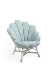 Soane Britain The Upholstered Venus Chair Shown In White Rattan And Upholstered In Old Duck Egg Blue Living Room Arm Chairs Living Room Dining Chair Cushions