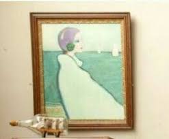 Le Bonnet Le Bain White Collar Show Version Apartment Art Art Painting