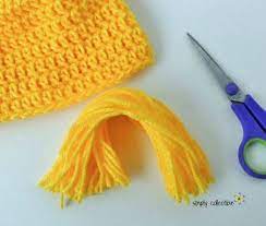Free Tutorial Wig Hat Crochet Pattern Infant And Child Simply Collectible Crochet Crochet Wig Kids Crochet Pattern Yarn Wig