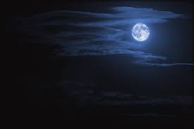 Night Sky And Moon by Mariusfm77
