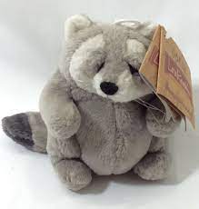 Lou Rankin Friends Sammy Raccoon Plush Stuffed Animal Dakin Small 5 New Teddy Bear Stuffed Animal Animals Plush Stuffed Animals