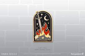 Bonfire Enamel Pin Dark Souls Enamel Pins Dark Souls Patches