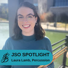 We are honored to feature Laura Lamb, our new appointment to principal  percussion for Season 96! 🥁 Laura Lamb is a percussionist who currently  lives and works in Pittsburgh. She has played