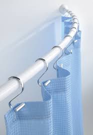 Product titleu shape adjustable curved corner shower curtain rods pole bathroom bars rail rod christmas gifts. Interdesign 79070 41 72 Bronze Wall Mount Curved Shower Curtain Rod Walmart Com Walmart Com