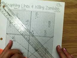 This distance learning ready zombie themed graphing linear equations activity will strengthen your students' skills at graphing in slope intercept form.distance learning?no problem! Zombie Hw Slope Intercept 2 6 Youtube