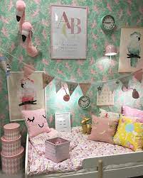 Crown & ivy™ 20 in x 26 in mimi flamingo sham. Flamingos In Kids Interiors Kids Interiors