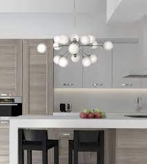 Check spelling or type a new query. Courtesy Lamps Plus Bring A Bit Of Energy To Your Home With This Contemporary Pendant Light From Possini Euro Design Inspired By Sputnik Style Chandeliers The Design Boasts 15 Frosted Glass Ball