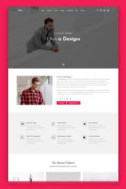 Alex Portfolio Landing Page Template Landingpage Portfolio Alex Landing Portfolio Web Design Corporate Website Design Portfolio Website Design