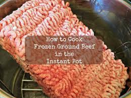 I tried one of my favorite ground turkey lasagna recipes last night and love it. How To Cook Frozen Ground Beef In The Instant Pot Recipe Instant Pot Recipes Instant Pot Instant Pot Recipes Chicken
