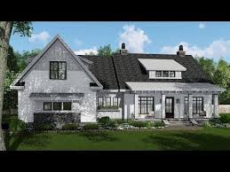 Plan 14675rk 4 Bed New American House Plan With Exposed Rafter Tail Porch Farmhouse Style House Plans Farmhouse Style House House Plans