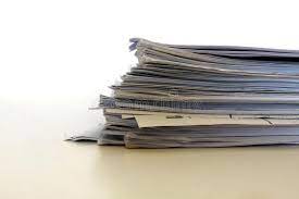 Stack Of Papers A Part Of Papers Pile Isolated On White Background Sponsored Ad Sponsored Papers White Background Paper Stock Paper Stock Photos