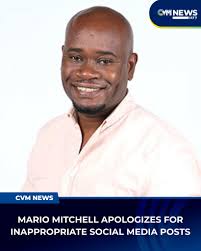 Bellefield Division Councillor Mario Mitchell has issued a public apology  after inappropriate posts were shared from his social media account.  Mitchell says the posts were made without his approval by a team