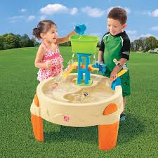 Step2 Big Splash Waterpark Water Table With 7 Piece Accessory Set Walmart Com Walmart Com