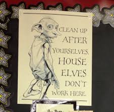Harry Potter Classroom Chore Chart Harry Potter Classroom