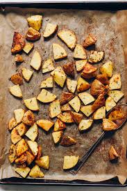 How you top your baked potato is a different story and entirely up to you. Perfect Roasted Potatoes Minimalist Baker Recipes