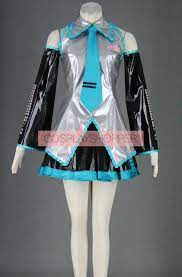 Hatsune Miku Cosplay For Sale Vocaloid Super Alloy Hatsune Miku Costume For Sale Miku Cosplay Cosplay Outfits Cosplay Costumes