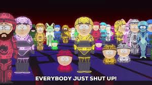 Season 14 e 7 • 04/29/2010. Stan Marsh Shut Up Gif By South Park Find Share On Giphy