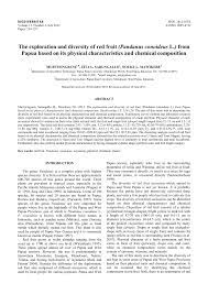 The kayu lapis group brings two more concessions into tbi program in partnership with the tff. Pdf The Exploration And Diversity Of Red Fruit Pandanus Conoideus L From Papua Based On Its Physical Characteristics And Chemical Composition