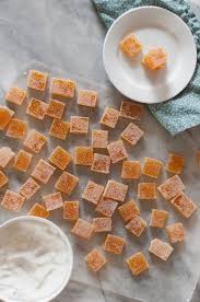 Passion Fruit Pate De Fruit Fruit Jellies Or Gummies Blossom To Stem