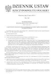Dziennik ustaw or dziennik ustaw rzeczypospolitej polskiej (english: Dziennik Ustaw