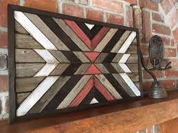 Desert Reclaimed Wood Wall Art Southwestern Wood Wall Art Etsy Wood Wall Art Diy Reclaimed Wood Wall Art Wood Wall Art