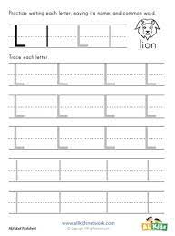 Sk kids time | english worksheet no. Letter L Tracing Worksheet All Kids Network