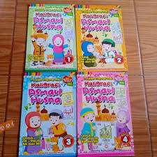 Contoh mewarnai kaligrafi arab asmaul husna dengan crayon anak tk. Jual Buku Mewarnai Kaligrafi Asmaul Husna Kab Bekasi Ahsiaap Store Tokopedia