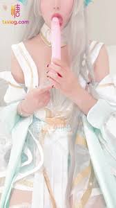 超萌极品可爱网红美少女·小晗喵·王者荣耀Cos西施幻想哥哥的大肉棒粉嫩小穴爱潮涌动