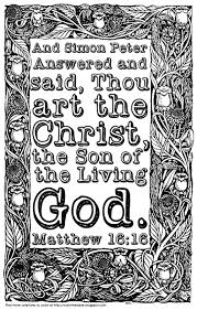 Web colors are colors used in displaying web pages on the world wide web, and the methods for describing and specifying those colors. Color The Bible Matthew 16 16 Coloring Page
