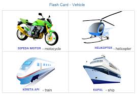 Flash Card Yang Ada Disini Gratis Untuk Pembelajaran Si Kecil Kendaraan Kartu Flash Pendidikan