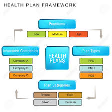 an image of a health plan framework chart