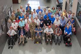 Twelve World War II Veterans from the famed 12th Armored