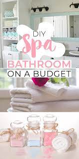 We thought we would finish with the most interesting… can you imagine yourself in this luxury spa. Diy Spa Bathroom On A Budget The Budget Decorator