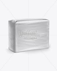 Big Package Of Diapers Front 3 4 View Mockup In Packaging Mockups On Yellow Images Object Mockups Mockup Free Psd Packaging Mockup Diaper