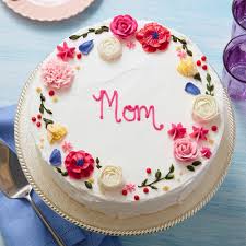 Circle Of Love Mother S Day Cake Recipe Pretty Birthday Cakes Birthday Cake For Mom Creative Cake Decorating