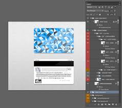 Set resolusi ke 200 piksel atau lebih. Bank Card Psd Template On Behance