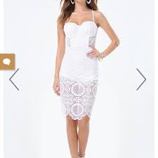 Bebe Cocktail Dress Dresses Bustier Dress Cocktail Dress