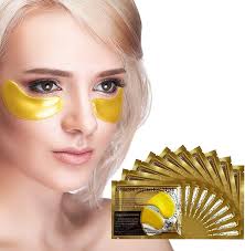 Trattamento Occhi Anti Age 10 Paia Maschere Occhi Al Collagene E Oro 24k,  Gel Anti-rughe, Per Viso E Contorno Occhi Collagene Idrolizzato Polvere