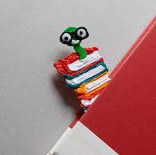 Diy 3doodler Start Bookworm Bookmark 3d Pen Stencils 3d Pen Art 3d Pen