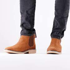 Suede chestnut chelsea boots men. Men S Brown Chelsea Boots Bernard De Wulf Designer Chelsea Boots For Men De Wulf Footwear