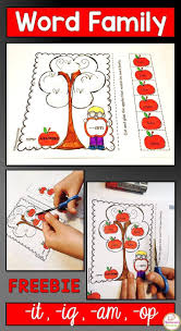 Free Word Family Activity Nastaran S Resources Word Family Activities Word Families Word Family Worksheets