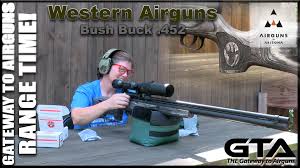WESTERN AIRGUNS BUSH BUCK .452 – RANGE TIME
