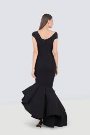 Rent Julea Domani By Zeena Zaki Off Shoulder Mermaid Gown In