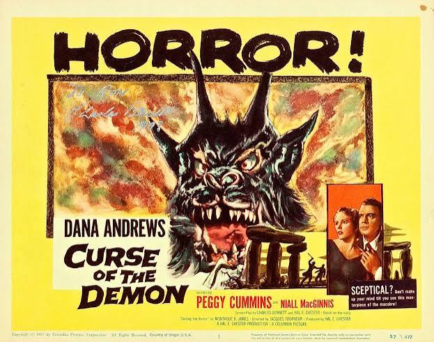 Movie Review: Night of the Demon (1957) (AKA Curse of the Demon) | The  Tinseltown Twins