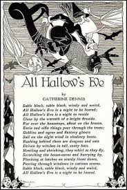 All Hallow S Eve Halloween Downloads Halloween Poems Vintage Halloween
