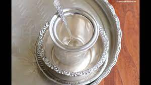 Arrange the dispenser next to stemless wine glasses on an outdoor bar and invite guests to serve themselves. How To Clean Silver Vessels Pooja Items At Home Youtube