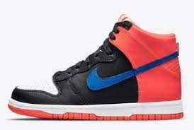 New Arrival Nike Dunk High Black Orange Blue Db2179 Nike Air Vortex Vintage Black Grey Shoes For Sale 001 For Sale Online