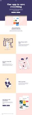 Collect By Wetransfer One App To Save Everything Landing Page Design Best Landing Page Design Page Design