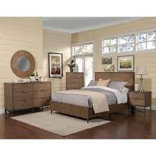 Mahogany And Copper 4 Piece Queen Bedroom Set Penny Alpine Furniture King Bedroom Sets Furniture