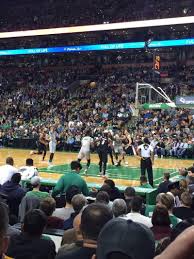 Td Garden Section Loge 20 Row 6 Seat 15 Boston Celtics Vs
